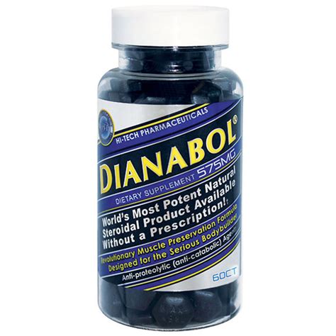 Dianabol Natural Testosterone Support 60 Tablets Hi Tech