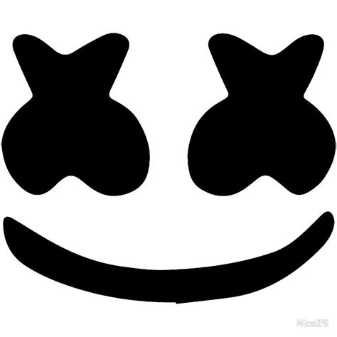 Christopher comstock (born may 19, 1992), known professionally as marshmello, is an american electronic music producer and dj. Marshmello Eyes Helmet Template | Music birthday party ...