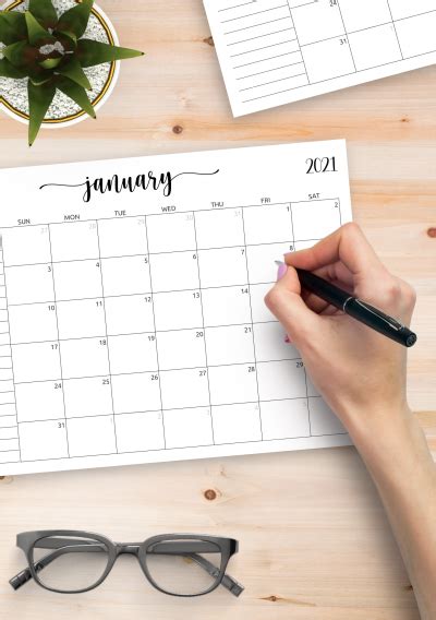Printable Calendar To Do List Calendar Printables Free Templates