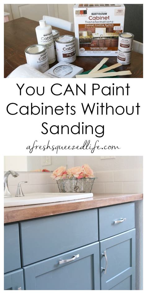 Do You Have Kitchen Or Bathroom Cabinets That Need An Update Try This