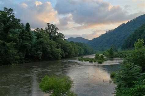 Guyandotte River Logan County West Virginia