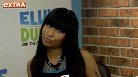 Nicki Minaj Suffers Nip Slip On Watch What Happens Live Daily Mail Online