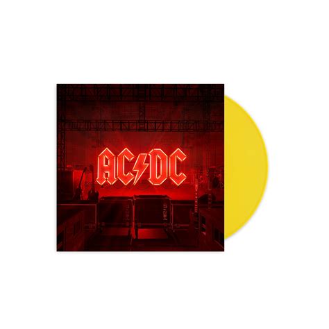 ac dc power up yellow lp exclusive shop the ac dc official store