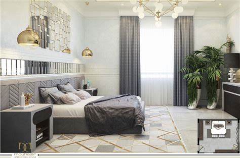 Master Bedroom Interior Design Company Dubai Uae Mouhajer International Design