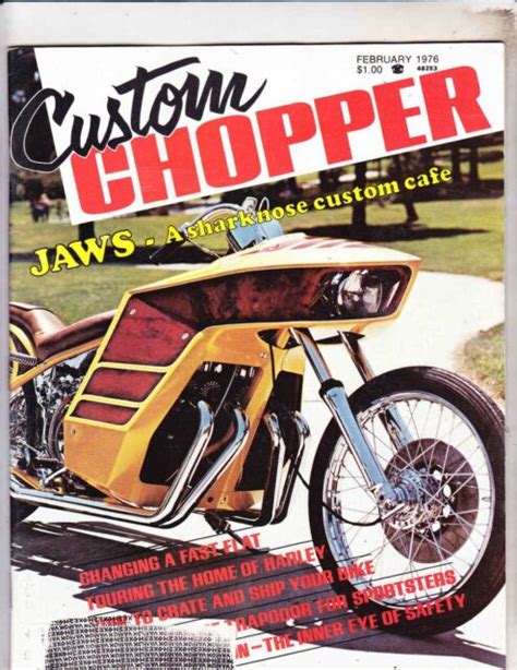 Custom Chopper Magazine February 1976 Ebay