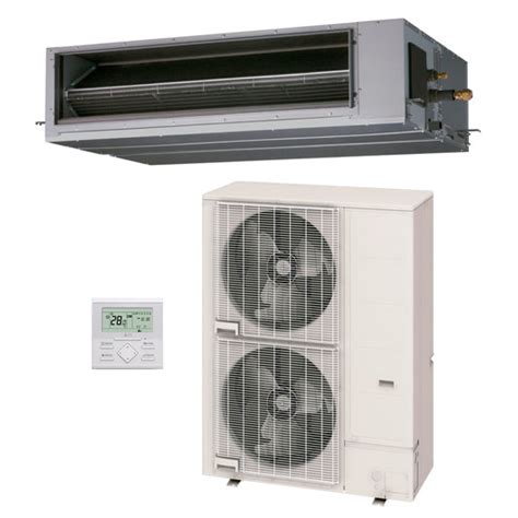 Aire acondicionado 1x1 General ACG90LHTA split conductos Inverter alta