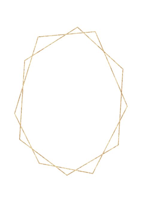 Geometric Wedding Gold Geometric Invitation Card Design Floral