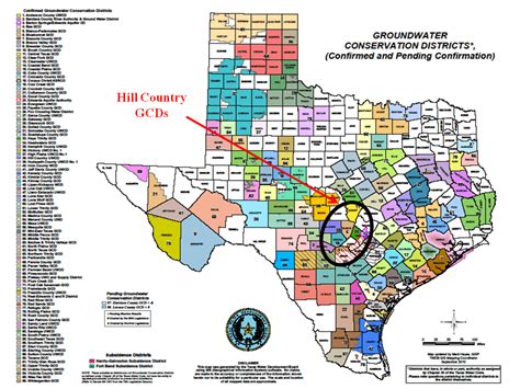 Groundwater Management Texas Hill Country Water Resources