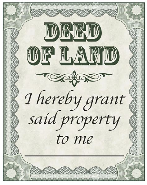 Land Titles And Deeds Deed Land Law Gambaran