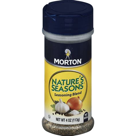 Morton® Nature S Seasons® Seasoning Blend 4 Oz Shaker Salt Spices And Seasonings Sun Fresh