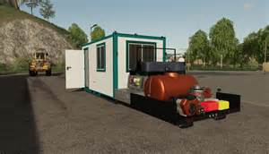 Mod Hooklift Service Container V12 Farming Simulator 22 Mod Ls22