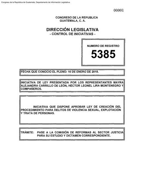 Pdf Numero De Registro Congreso Gob Gt Flujogramas Proceso Penal Decida Optar Por