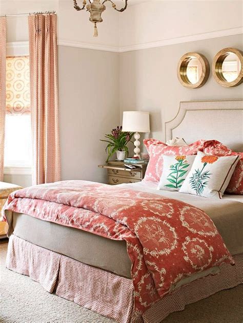 Coral Greige And Gold My Next Bedroom Decor Home Bedroom Coral