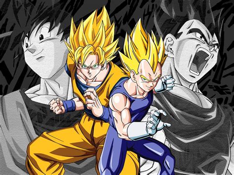 Maybe you would like to learn more about one of these? Dragon Ball Goku And Vegeta Wallpaper - Bakaninime