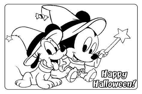 Free printable halloween coloring pages. Disney Halloween Coloring Pages | Disney Halloween ...