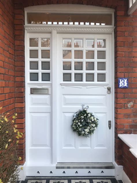 White Period Front Door 1930s Front Doors