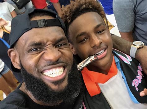 Watch Lebron James Shares Epic Moments From His Sons Championship