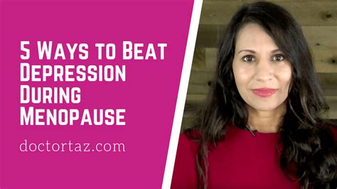 5 Ways To Beat Depression During Menopause