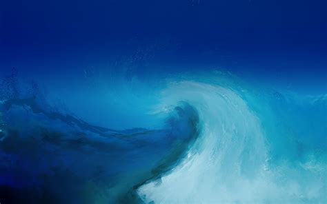 Wave Painting Bluehd Beach Wallpapers Sea Blue Iphone