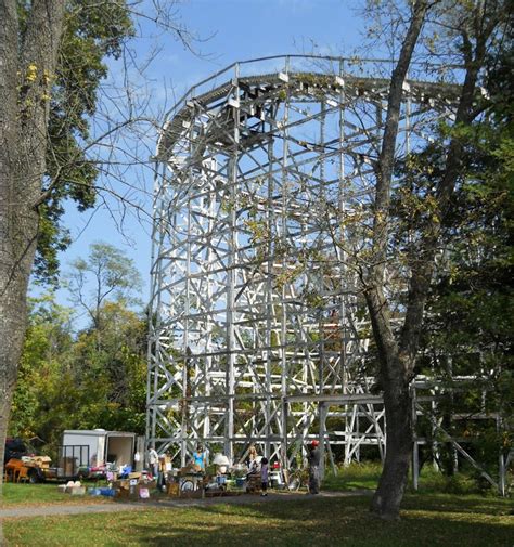 Cyclone Williams Grove Amusement Park I Could See This From My