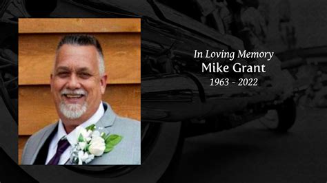 Mike Grant Tribute Video