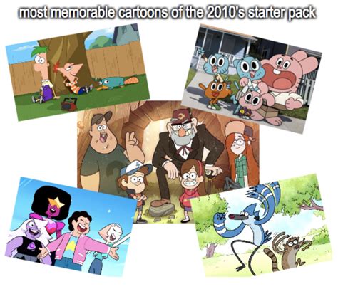 Most Memorable Cartoons Of The 2010s Starter Pack Rstarterpacks