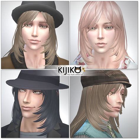 Sims4 Hairother Colors And Hat Styles シムズ4 髪型 帽子スタイル Memes Base De