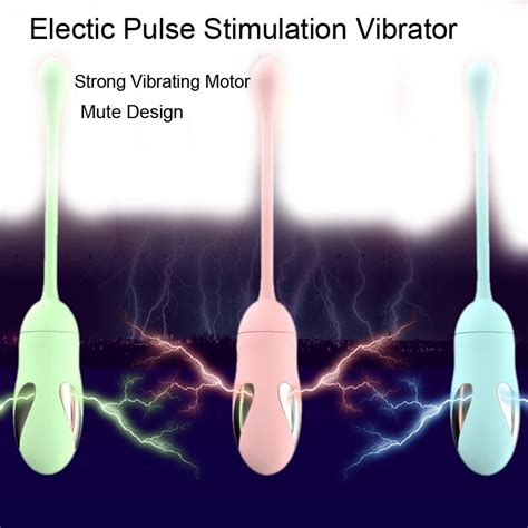 8 Speeds USB Charging Electic Pulse Stimulation Vibrator Egg G Spot