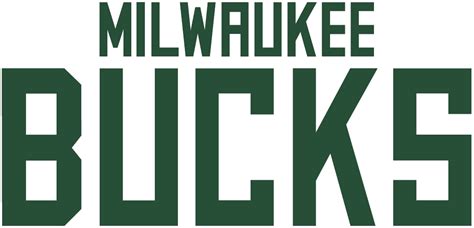 The image is png format with a clean transparent background. File:Milwaukee Bucks wordmark 2015-current.png - Wikimedia ...