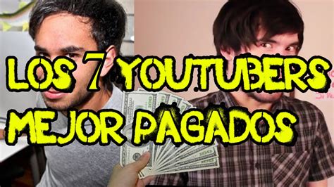 Los 7 Youtubers Mejor Pagados De Habla Hispana Segun Dross Youtube