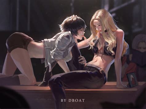 Dante Lady Trish And Eva Devil May Cry And More Drawn By Dboat