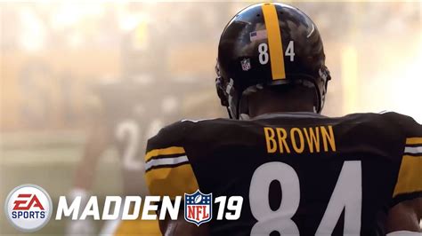 Madden 19 Official Antonio Brown Cover Athlete Trailer Youtube