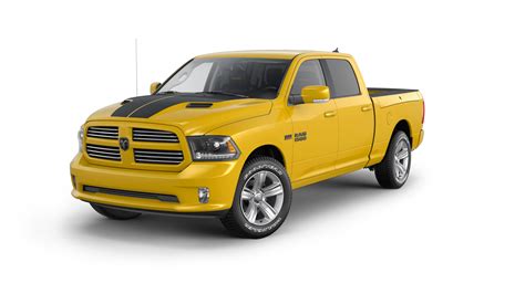 2016 Ram 1500 Stinger Yellow Sport Is The Pickup Truck Version Of