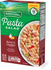 Hidden Valley® Bacon & Cheddar Pasta Salad | Hidden Valley ...