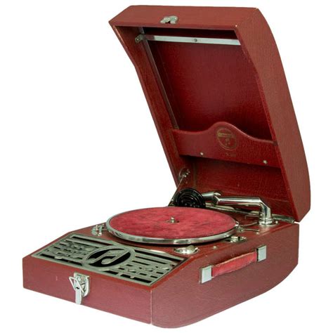 Rare Art Deco Columbia N 900 Portable Hand Crank Record Player At 1stdibs