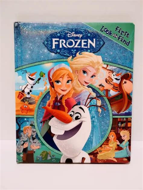 Disney Frozen First Look And Find Kids Activity Book F 450 Picclick