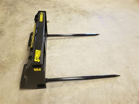 Skid Steer Bale Spears For Sale Stinger Attachments