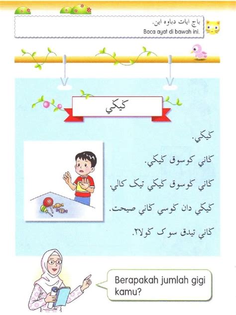 Bahan Bacaan Jawi Tahun 1 Arabic Alphabet For Kids Alphabet