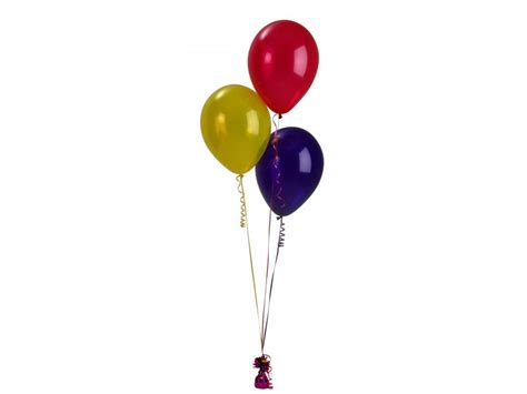 Bunch Of 3 Helium Balloons Bouquet The Party Superstore