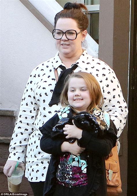 The actress was spotted halloween costume shopping with daughters georgette and vivian, showing off her new slim figure on their outing. Melissa McCarthy and daughter Vivian enjoy quality girl time in West Hollywood | Daily Mail Online