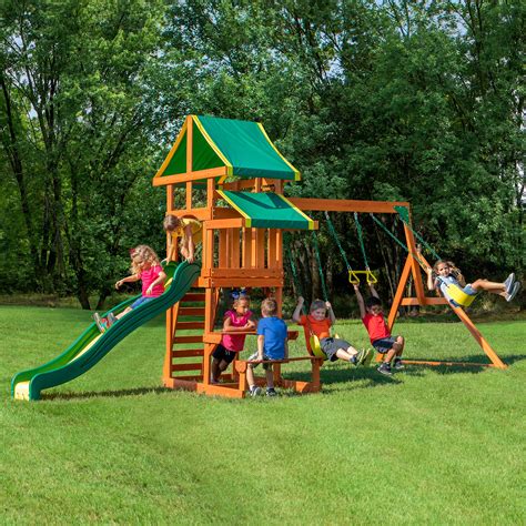 Tucson Wooden Swing Set Playsets Backyard Discovery