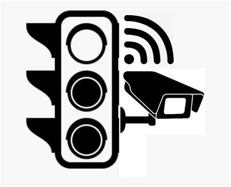 Smart Traffic Light Cyberjaya Traffic Light Icon Black Free