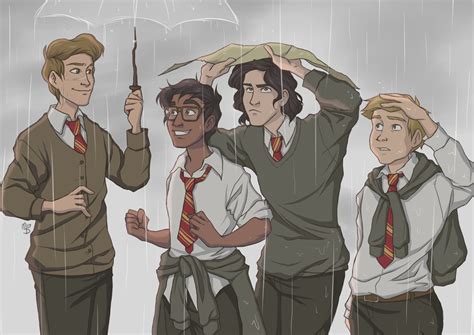 I Feel Like Remus Would Share His Umbrella 🌂 Blaise Harry Potter Harry