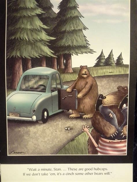 Gary Larson Bear Cartoon Peepsburghcom