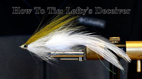 Fly Tying Leftys Deceiver Youtube