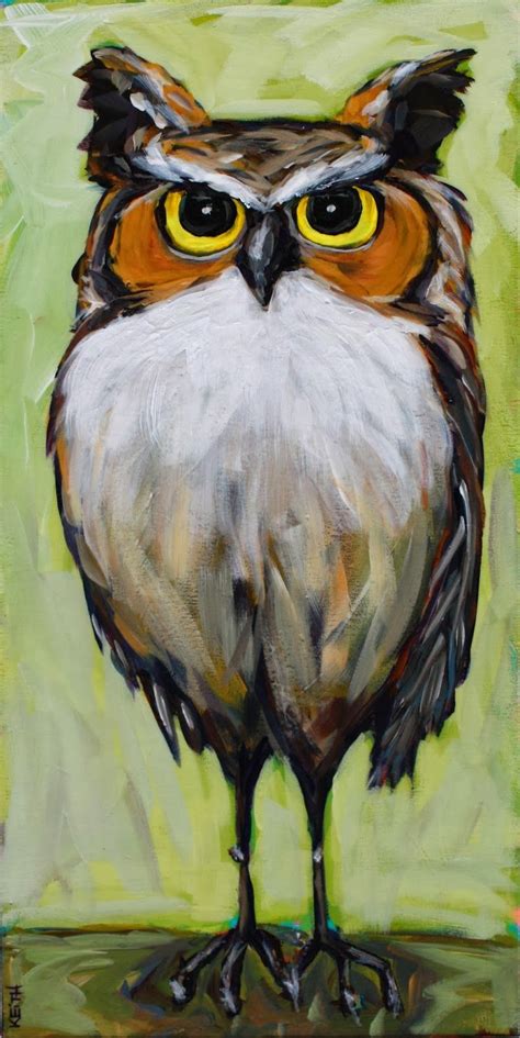 Otto 12 X 24 Acrylic On Canvas By Kandice Keith Kandicekeithca