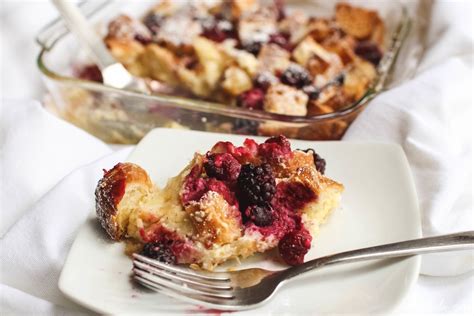 Coat a 9×13 baking dish with cooking spray. Decadent Berry Croissant Bake // Effortless Mother's Day ...