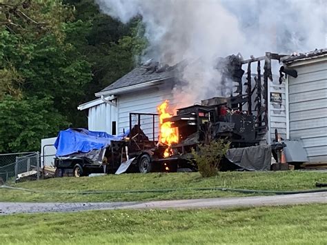 PHOTOS: Crews work house fire in Halls | WATE 6 On Your Side