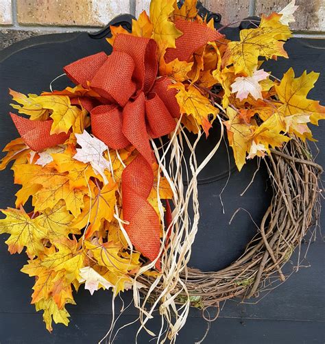 Beautiful Fall Wreath Fall Wreath Fall Wreaths Autumn Wreaths For