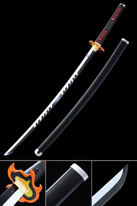 Tanjiro Sword | Tanjiro Kagura Sword, Demon Slayer Sword, Kimetsu No